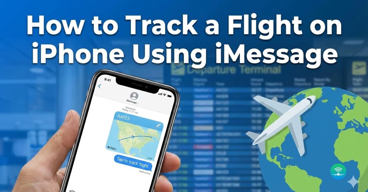 Track Flights on iPhone with iMessage: Easy Tutorial